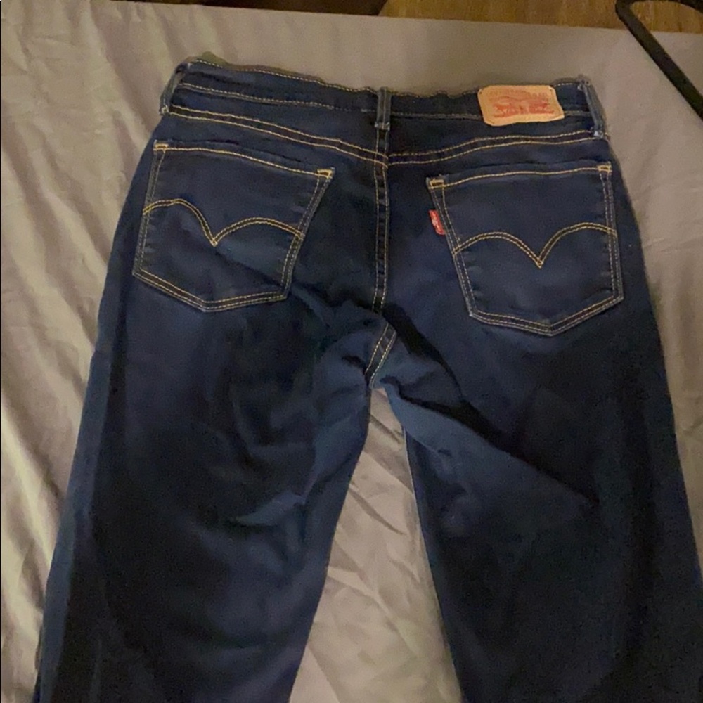 Dark super skinny Levi’s